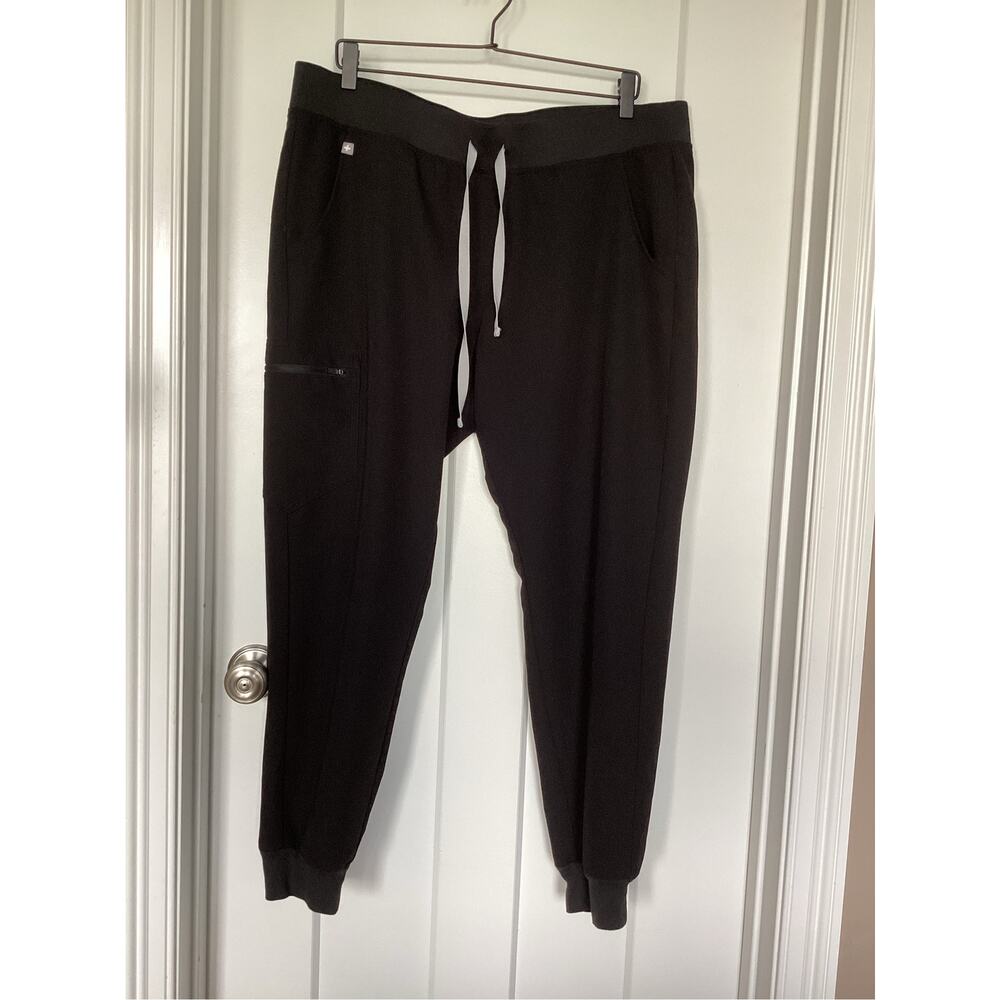 Figs Black Zamora Jogger Scrub Pants Size XL black - Picture 2 of 12